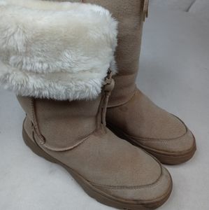 Skechers women's brown suede sn 46446 sz 10 fold d